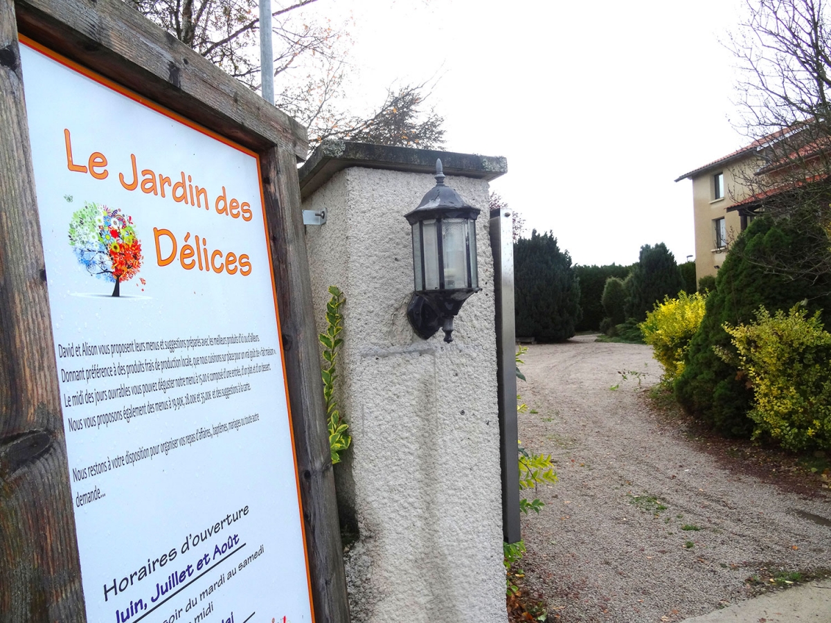 Le Jardin Des Delices Craponne Sur Arzon Menus