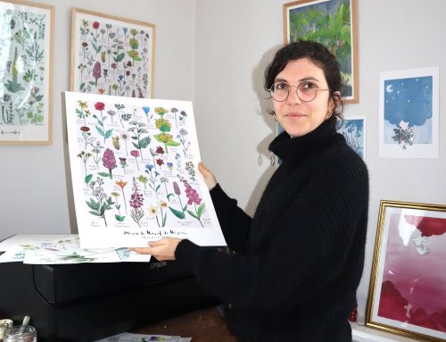 Louizïa croque le Velay à travers ses illustrations